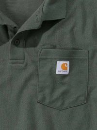 Carhartt Herren Pocket Polo Grün